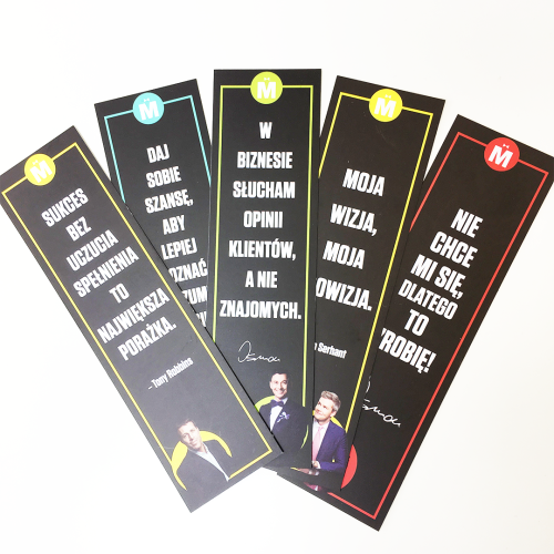 Zakładki do książek OSMPOWER - (10 szt.)