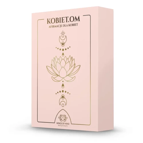 Karty Afirmacyjne KOBIET.OM (NOWE treści) - Natalia Kaleta
